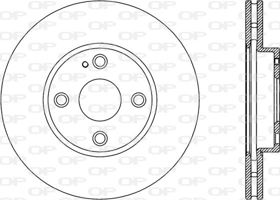 Open Parts BDA2807.20 - Disque de frein cwaw.fr