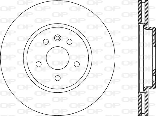 Open Parts BDA2814.20 - Disque de frein cwaw.fr