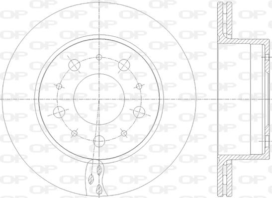 Open Parts BDA2818.20 - Disque de frein cwaw.fr