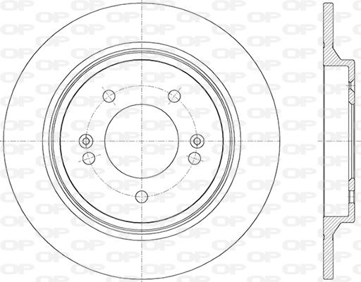 Open Parts BDA2839.10 - Disque de frein cwaw.fr