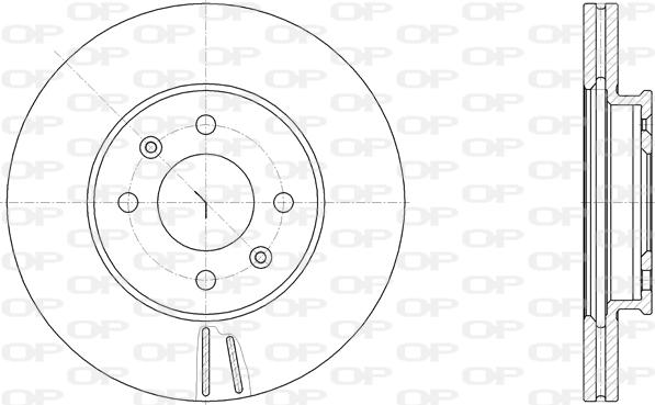 Open Parts BDA2831.20 - Disque de frein cwaw.fr