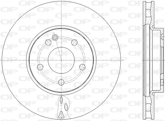 Open Parts BDA2824.20 - Disque de frein cwaw.fr