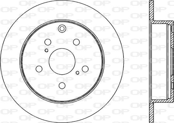 Open Parts BDA2340.10 - Disque de frein cwaw.fr