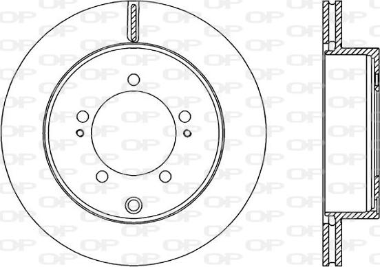 Open Parts BDA2360.20 - Disque de frein cwaw.fr