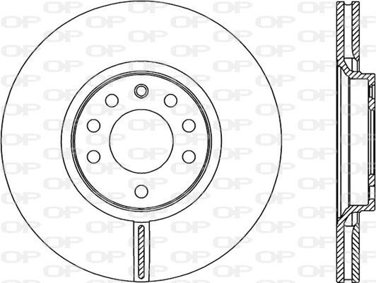 Open Parts BDA2301.20 - Disque de frein cwaw.fr