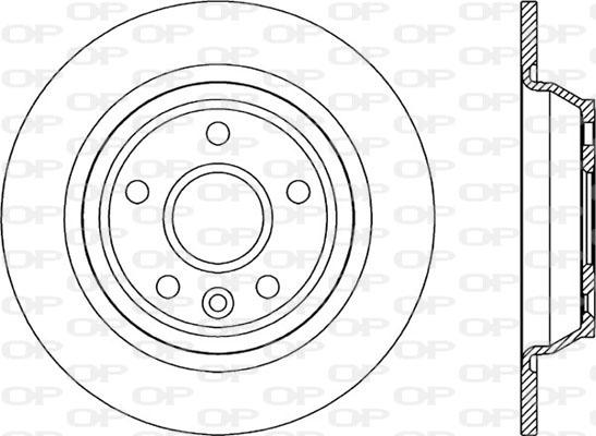 Open Parts BDA2303.10 - Disque de frein cwaw.fr