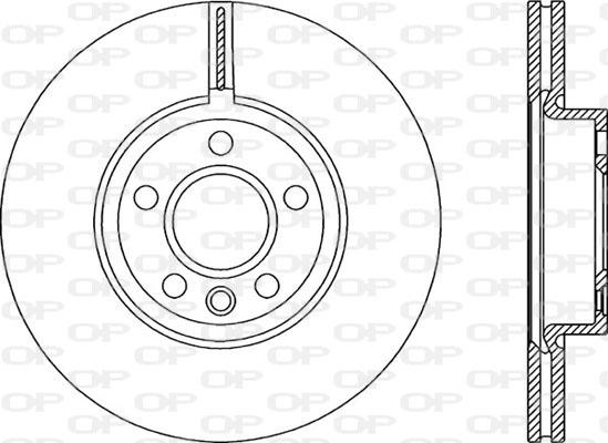 Open Parts BDA2302.20 - Disque de frein cwaw.fr