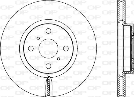 Open Parts BDA2316.20 - Disque de frein cwaw.fr