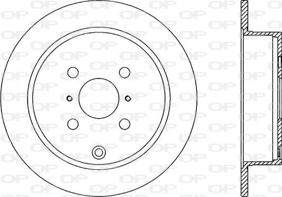 Open Parts BDA2312.10 - Disque de frein cwaw.fr