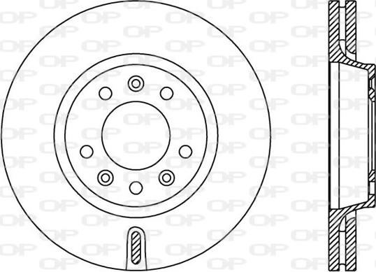 Open Parts BDA2381.20 - Disque de frein cwaw.fr