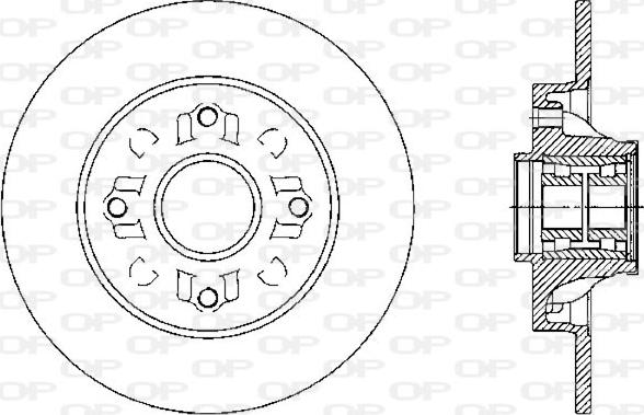 Open Parts BDA2388.30 - Disque de frein cwaw.fr