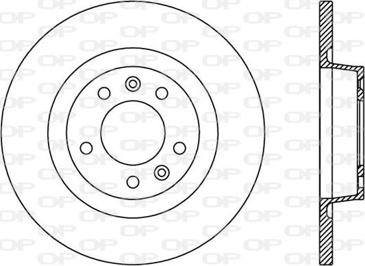 Open Parts BDA2382.10 - Disque de frein cwaw.fr