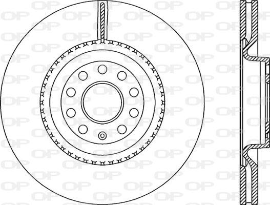 Open Parts BDA2337.20 - Disque de frein cwaw.fr