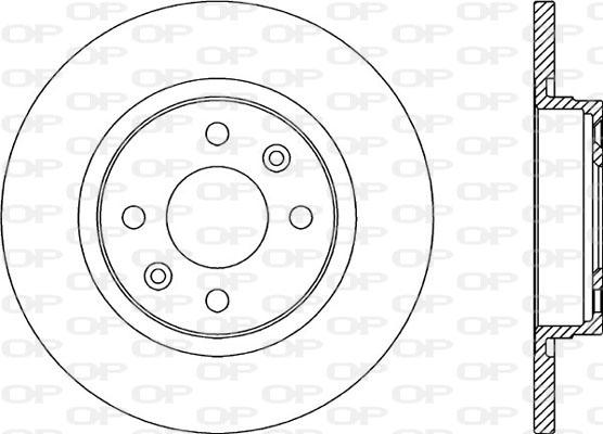 Open Parts BDA2322.10 - Disque de frein cwaw.fr