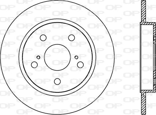 Open Parts BDA2378.10 - Disque de frein cwaw.fr