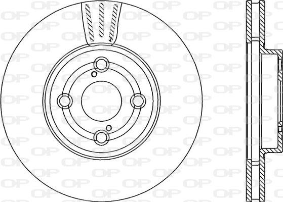 Open Parts BDA2290.20 - Disque de frein cwaw.fr