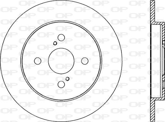 Open Parts BDA2293.10 - Disque de frein cwaw.fr