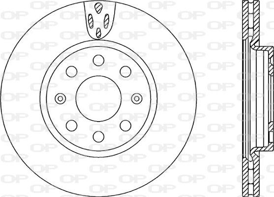 Open Parts BDA2258.20 - Disque de frein cwaw.fr