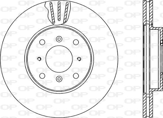 Open Parts BDA2265.20 - Disque de frein cwaw.fr