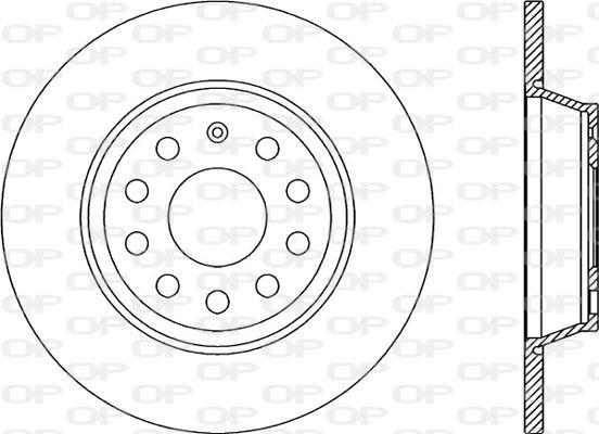 Open Parts BDA2263.10 - Disque de frein cwaw.fr