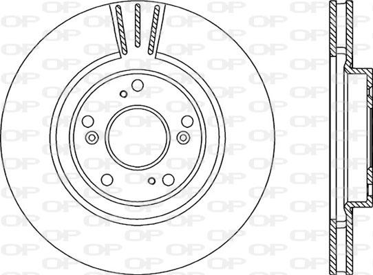 Open Parts BDA2209.20 - Disque de frein cwaw.fr