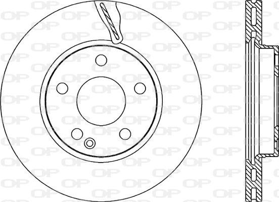 Open Parts BDA2200.20 - Disque de frein cwaw.fr