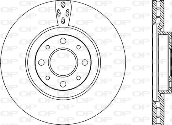 Open Parts BDA2217.20 - Disque de frein cwaw.fr