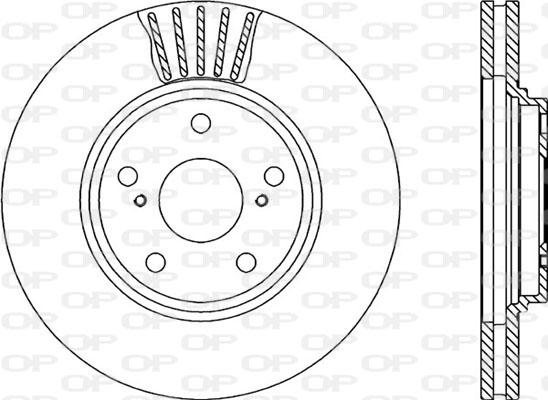 Open Parts BDA2287.20 - Disque de frein cwaw.fr