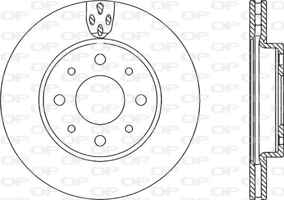 Open Parts BDA2234.20 - Disque de frein cwaw.fr