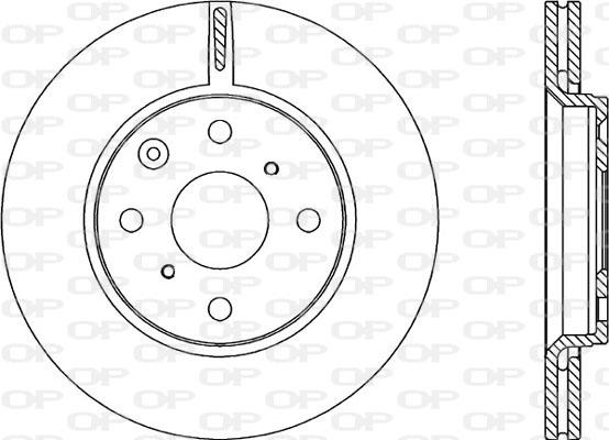 Open Parts BDA2228.20 - Disque de frein cwaw.fr