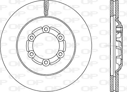 Open Parts BDA2711.20 - Disque de frein cwaw.fr