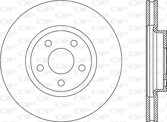 Open Parts BDA2788.20 - Disque de frein cwaw.fr