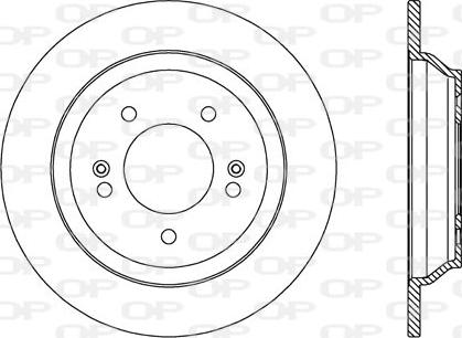 Open Parts BDA2731.10 - Disque de frein cwaw.fr