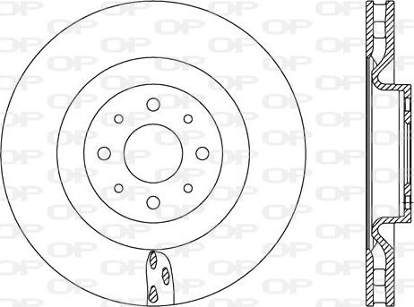 Open Parts BDA2771.20 - Disque de frein cwaw.fr