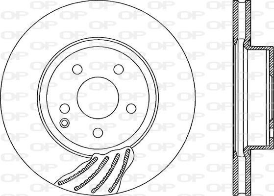 Open Parts BDR1997.20 - Disque de frein cwaw.fr