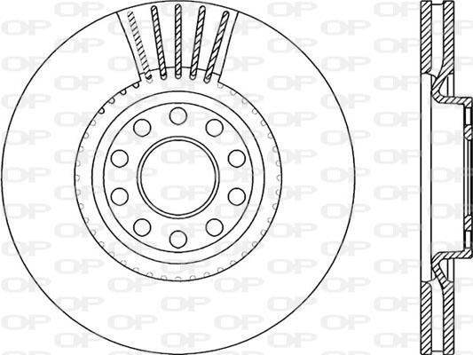 Open Parts BDR1942.20 - Disque de frein cwaw.fr