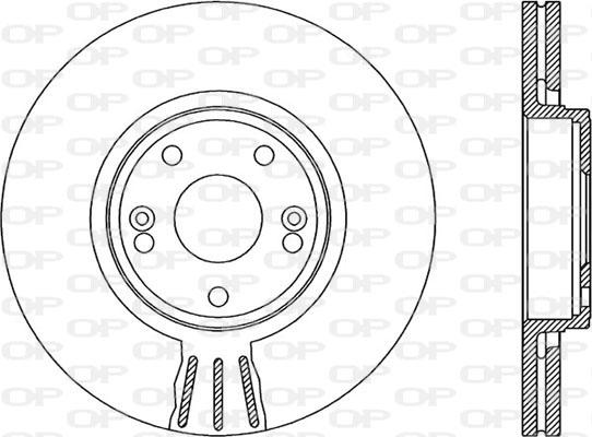 Open Parts BDR1959.20 - Disque de frein cwaw.fr