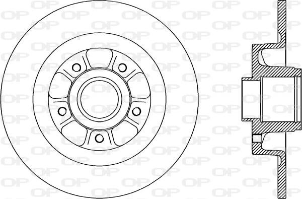 Open Parts BDR1960.10 - Disque de frein cwaw.fr