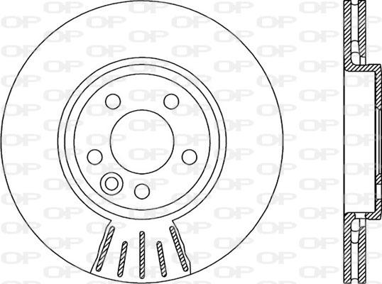 Open Parts BDR1900.20 - Disque de frein cwaw.fr