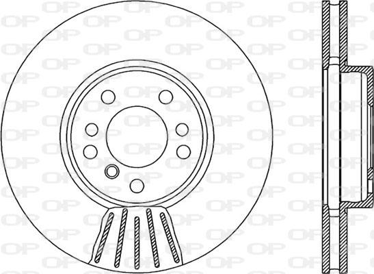 Open Parts BDR1903.20 - Disque de frein cwaw.fr