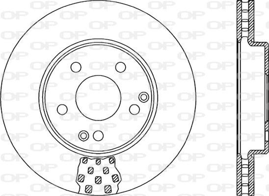 Open Parts BDR1916.20 - Disque de frein cwaw.fr