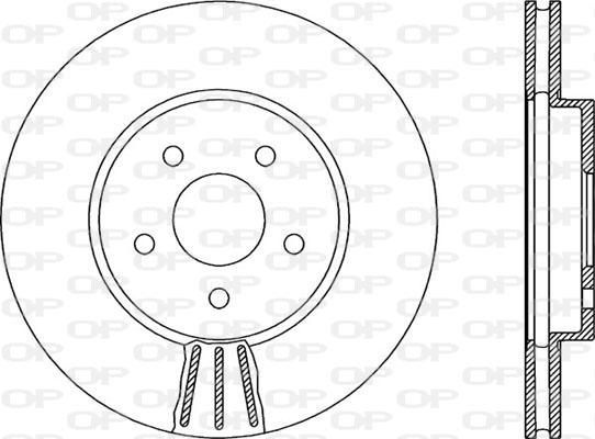 Open Parts BDR1912.20 - Disque de frein cwaw.fr