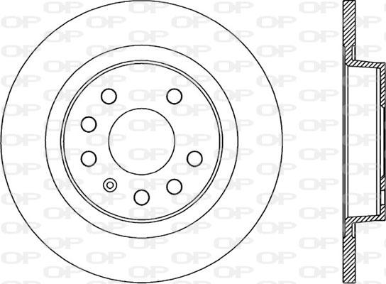 Open Parts BDR1989.10 - Disque de frein cwaw.fr