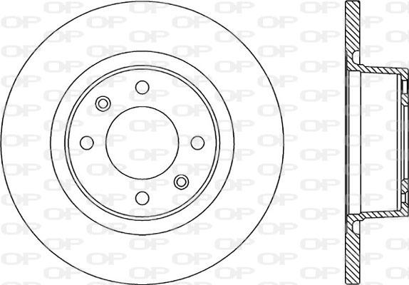 Open Parts BDR1931.10 - Disque de frein cwaw.fr