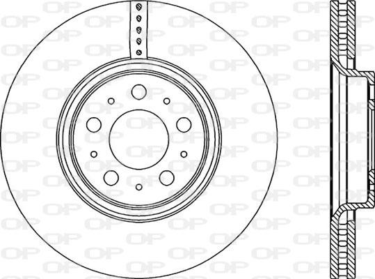 Open Parts BDR1976.20 - Disque de frein cwaw.fr