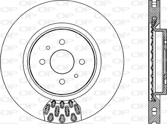 Open Parts BDR1973.20 - Disque de frein cwaw.fr