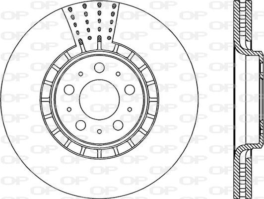 Open Parts BDR1977.20 - Disque de frein cwaw.fr