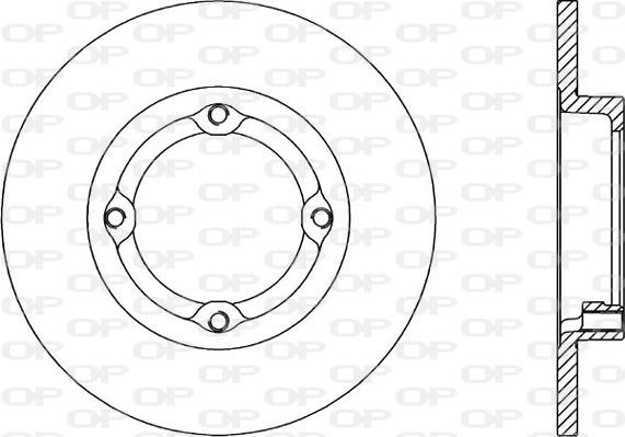 Open Parts BDR1497.10 - Disque de frein cwaw.fr