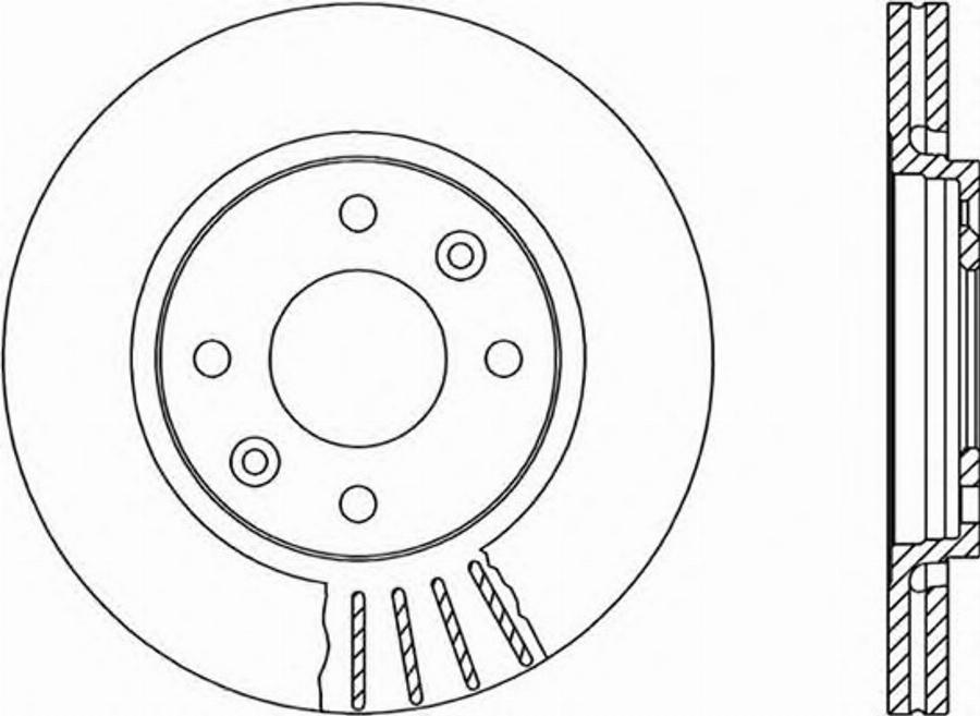 Open Parts BDR1457.20 - Disque de frein cwaw.fr