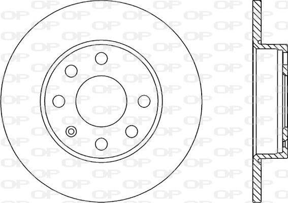 Open Parts BDR1402.10 - Disque de frein cwaw.fr